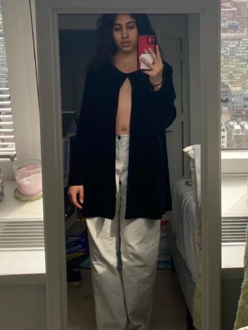 Diane von Furstenberg Black Vintage Cardigan